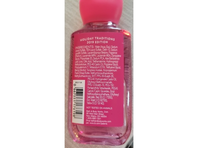 Bath & Body Works Shower Gel, Twisted Pepper Mint, 3 fl oz/88 mL