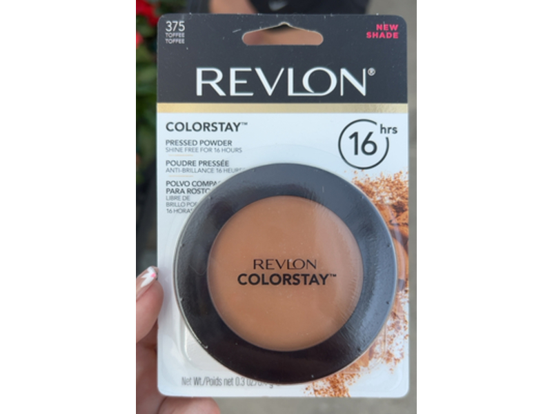 Revlon ColorStay Pressed Powder,375 Toffee, 0.3 oz