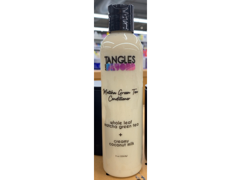 Tangles & Beyond Conditioner, Whole Leaf Matcha Green Tea + Creamy Coconut Milk, 5 oz/226.8 g