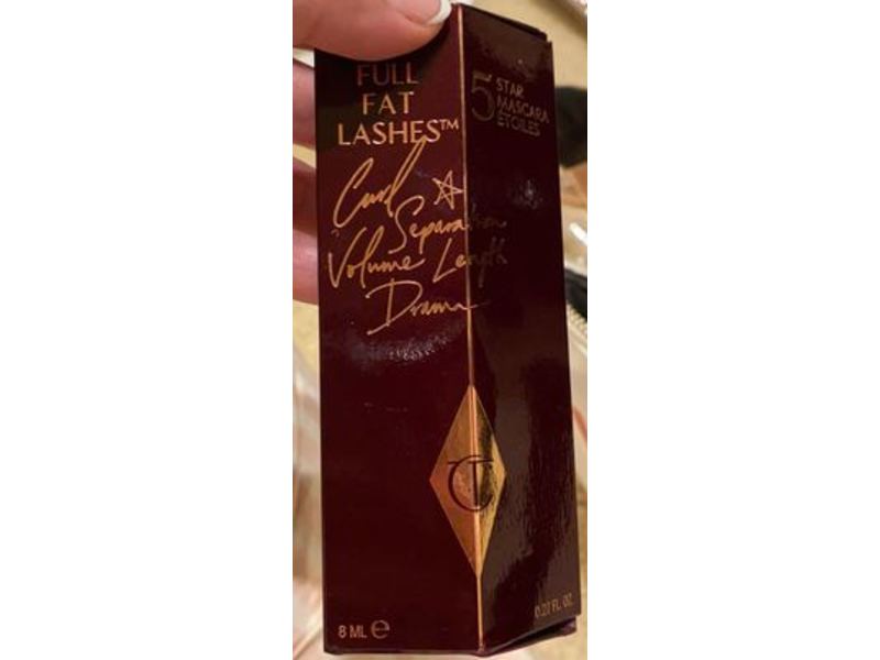 Charlotte Tilbury Full Fat Lashes Mascara, Glossy Black, 8 mL