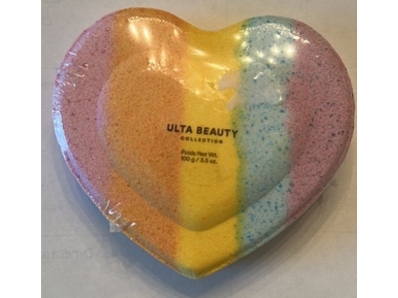 Ultra Beauty Heart Bath Bomb Fizzer, 3.5 oz/100 g