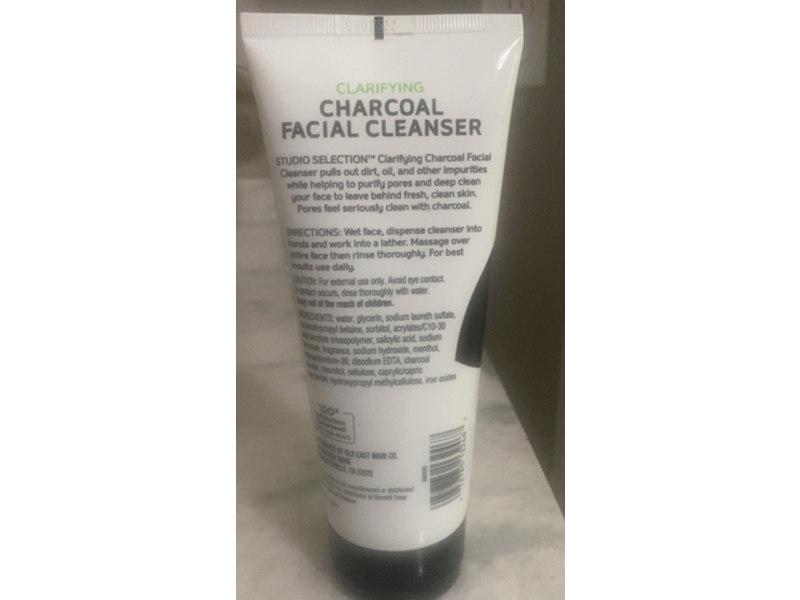 Studio Selection Clarifying Charcoal Facial Cleanser, 6.77 fl oz