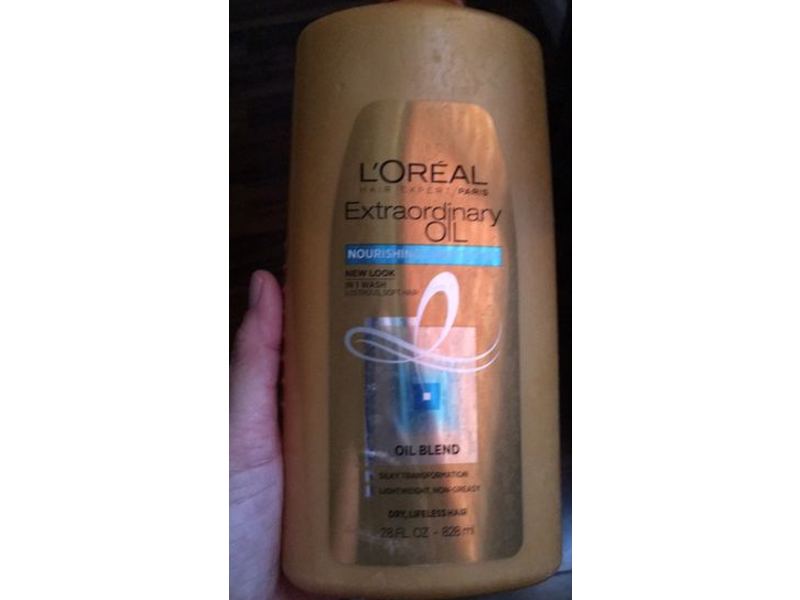 L'Oréal Paris Hair Expert Extraordinary Oil Nourishing Conditioner, Flower Oil Camellia, 28 fl oz/828 mL