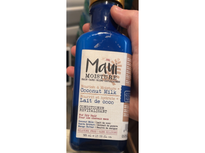 Maui Moisture Nourish & Moisture+ Conditioner, Coconut Milk, 13 fl oz/385 mL