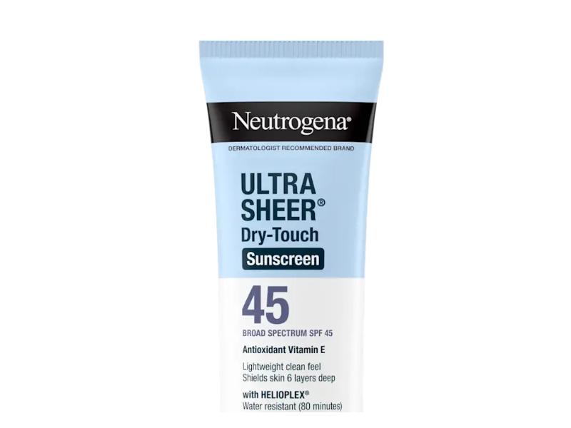 Neutrogena Ultra Sheer Dry-Touch Sunscreen Lotion, SPF 45, 147 mL