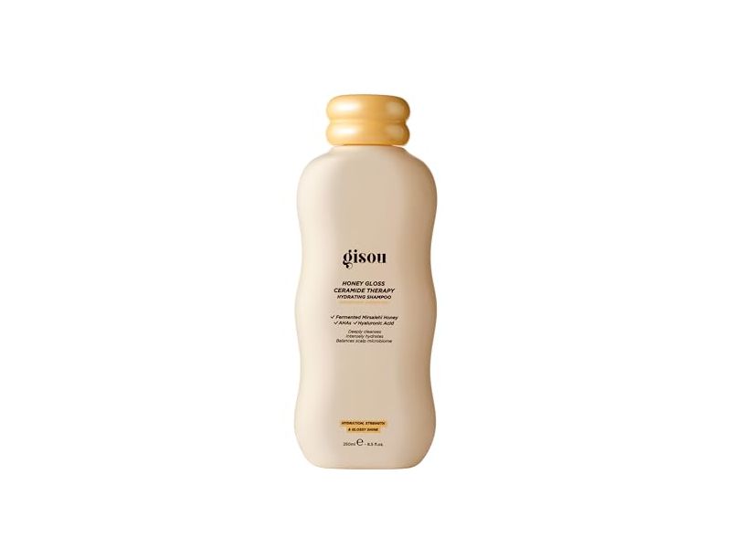 Gisou Honey Gloss Ceramide Therapy Hydrating Shampoo, 8.5 fl oz/250 mL