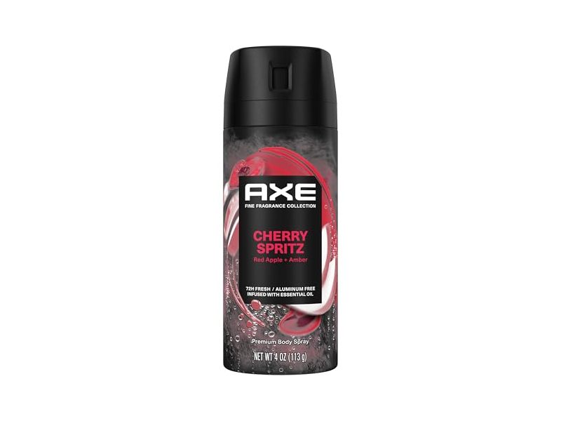 Axe Premium Body Spray, Cherry Spritz, 4 oz/113 g