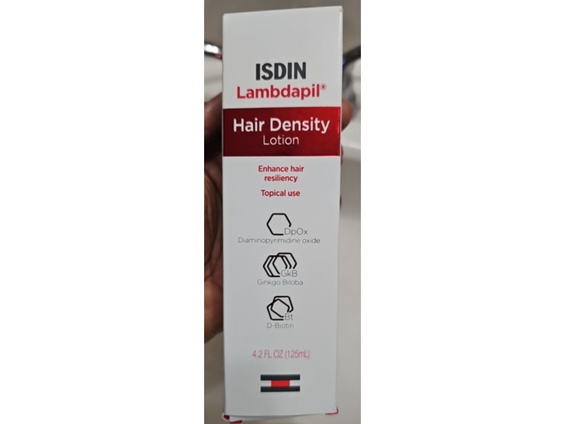 ISDIN Lambdapil Hair Density Lotion, 4.2 fl oz/125 mL