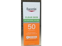 Eucerin Clear Skin Broad Spectrum Sunscreen Lotion, SPF 50, 2.5 fl oz/75 mL - thumbnail 2