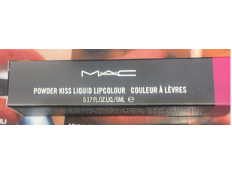 MAC Powder Kiss Liquid Lip Colour, Make It Fashun, 0.17 fl oz/5 mL