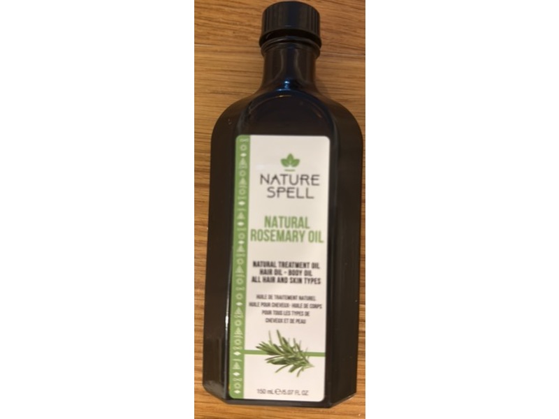 Nature Spell Rosemary Oil, 5.07 fl oz/150 mL