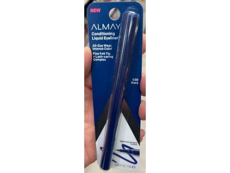 Almay Conditioning Liquid Eyeliner, 030 Navy, 0.03 fl oz/1 mL
