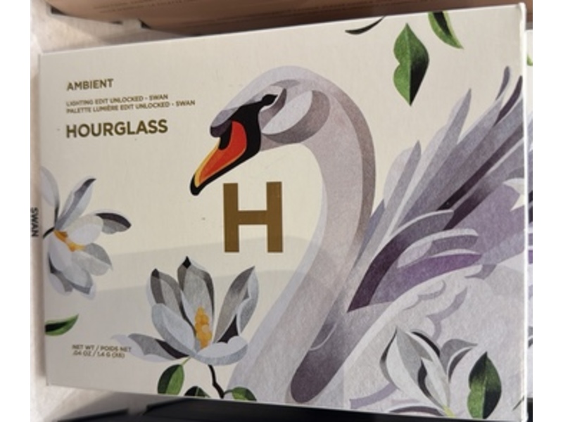 Hourglass Ambient Lighting Edit Unlocked Palette, Swan, 0.04 oz/1.4 g