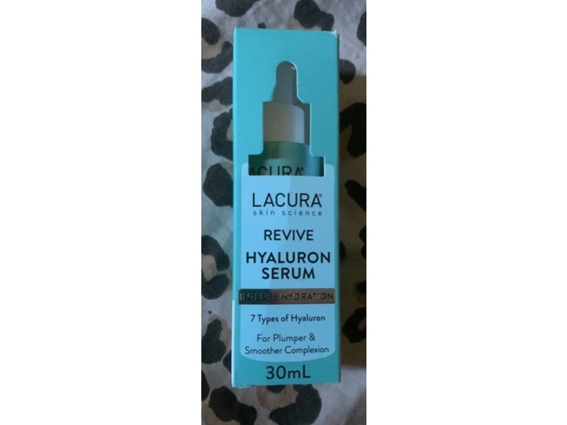 Lacura Revive Serum, Hyaluron, 30 mL