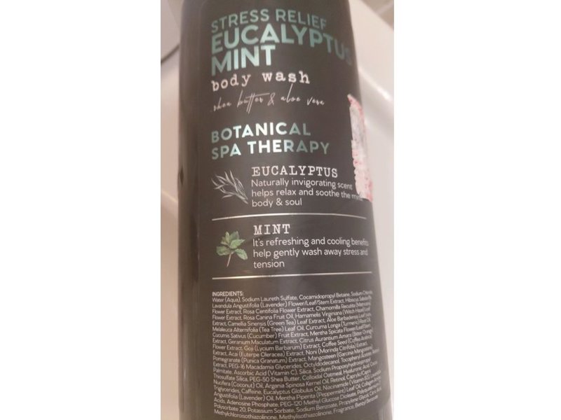 Botanical Spa Therapy Stress Relief Body Wash, Eucalyptus Mint, 32 fl oz/960 mL