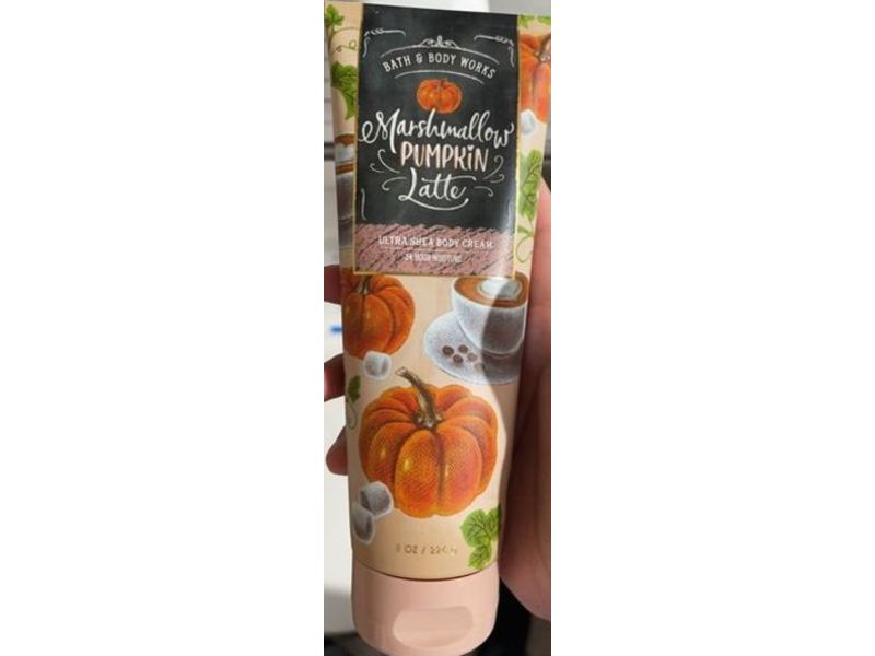 Bath and Body Works Marshmallow Pumpkin Latte Body Cream, 8 oz/224 g