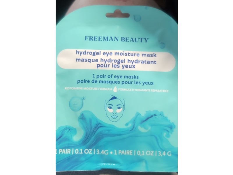 Freeman Beauty Hydrogel Eye Moisture Mask, 0.1 oz/3.4g, 1 Pair