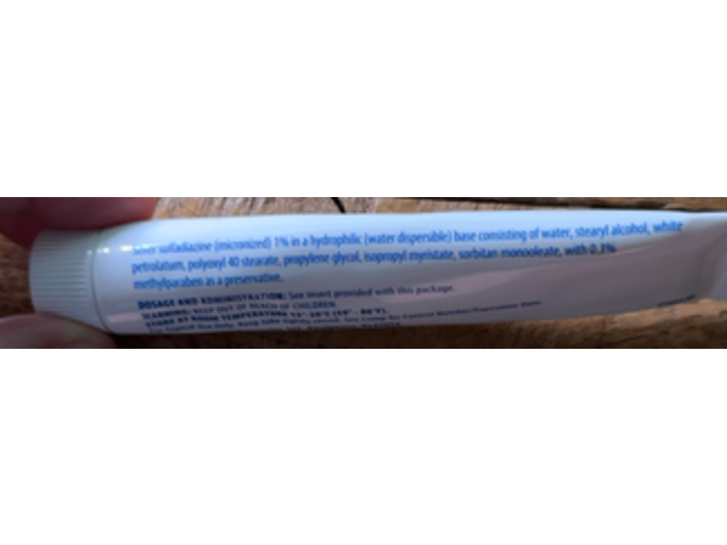 Silver Sulfadiazine Cream USP 1%, 25 g, Ascend Laboratories, LLC (RX)