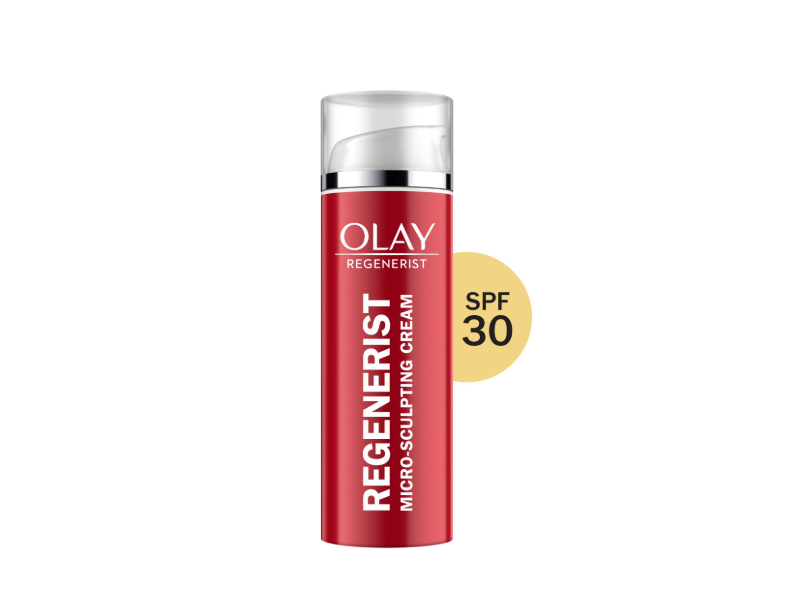 Olay Regenerist Micro-Sculpting Cream Sunscreen, SPF 30, 1.7 oz/50 mL