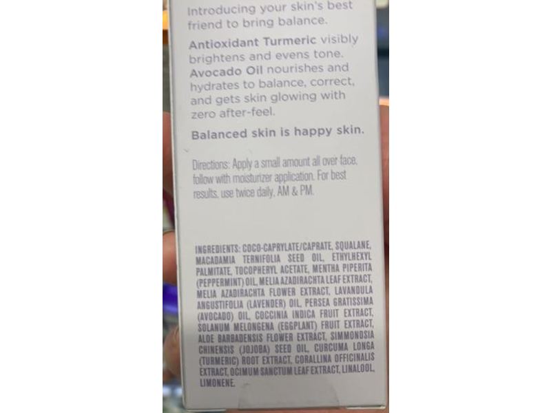 Karuna Multi Tasking Face Oil, Avocado + Turmeric, 1,01 fl oz/30 mL