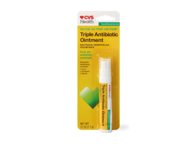CVS Health Triple Antibiotic Ointment, Bacitracin, Neomycin & Polymyxin B, 0.27 oz/7.7 g
