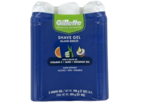 Gillette Shave Gel, Island Breeze, Vitamin C + Aloe & Coconut Oil, 21 oz/594 g, Pack Of 3 - Image 2