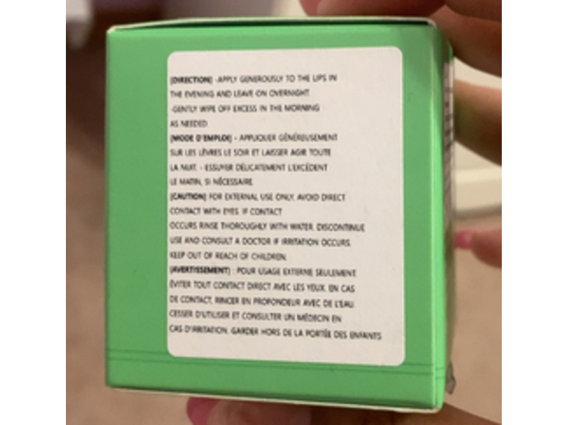 Laneige Lip Sleeping Mask, Apple Lime, 0.71 oz/20 g