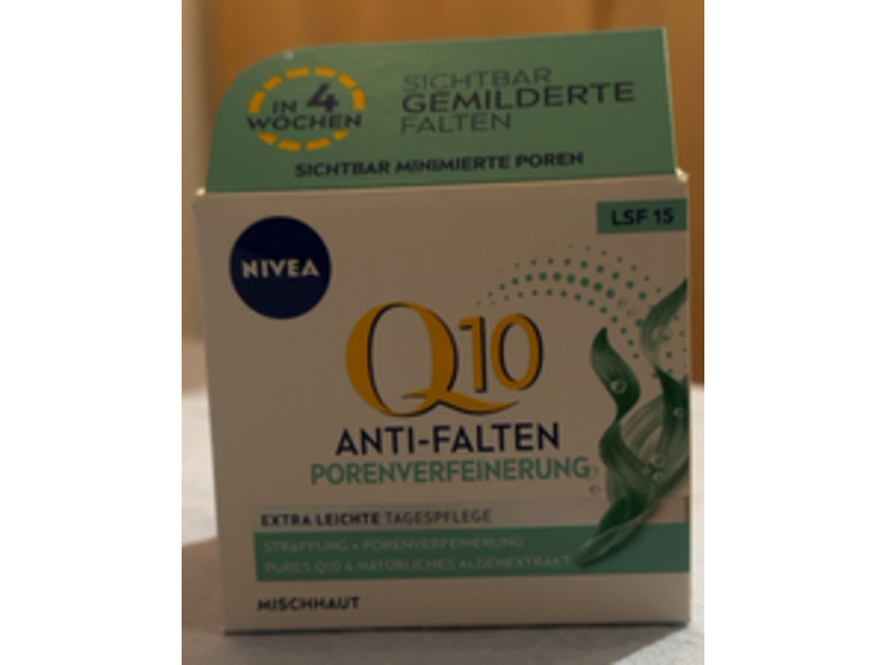Nivea Q10 Anti Wrinkle Pore Refining Day Cream, 50 mL