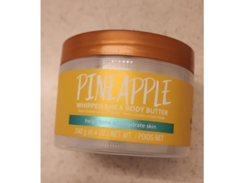 Tree Hut Pineapple Whipped Shea Body Butter, 8.4 fl oz/240 g
