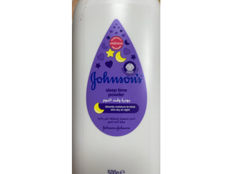 Johnson's Sleep Time Powder, 500 g