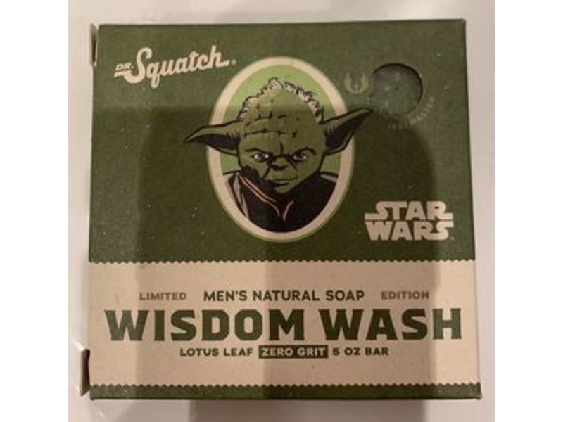 Dr. Squatch Men's Natural Soap, Wisdom Wash Bar, Lotus Leaf, 5 oz