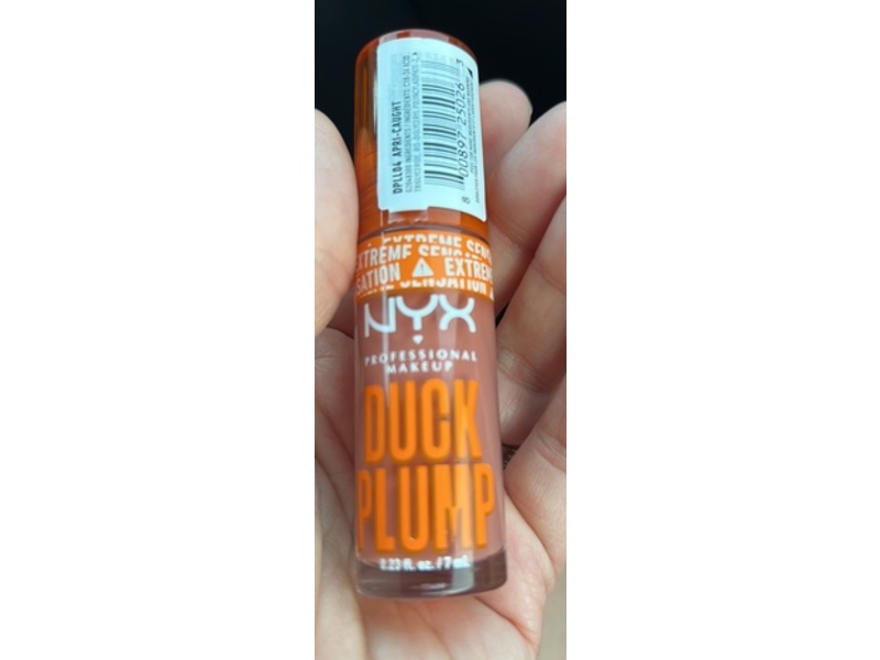 Nyx Professional Makeup Duck Lip Plump, Apri-Caught, 1.23 fl oz/7 mL