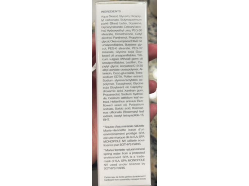 Sothys Soothing Velvet Cream, 1.69 fl oz/50 mL