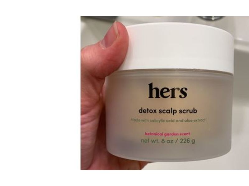hers Detox Scalp Scrub, Botanical Gerden Scent, 8 oz/226 g