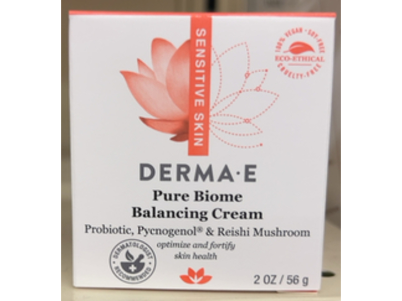 Derma-E Pure Biome Balancing Cream, 2 oz/56 g