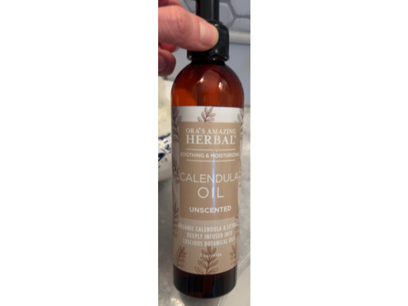 Ora's Amazing Herbal Calendula Oil, 7.5 oz/212 g