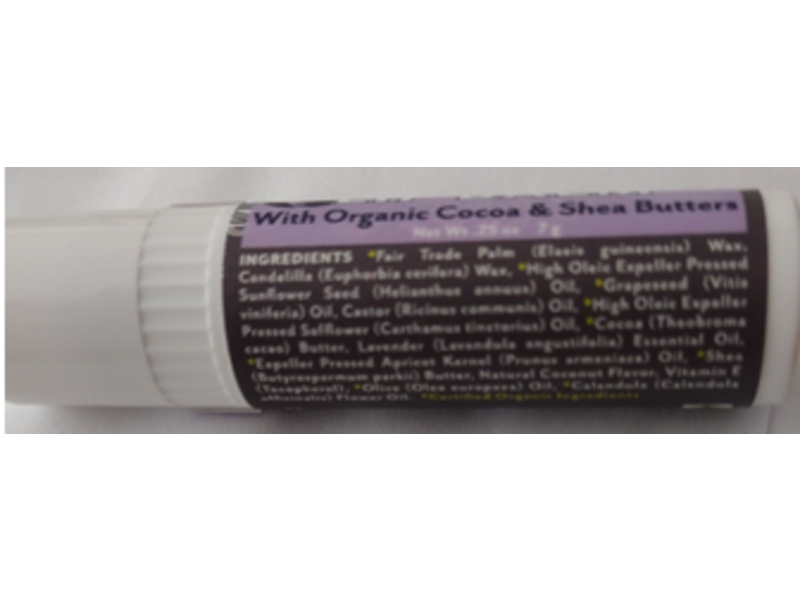 Soothing Touch Lip Balm, Lavender Coconut