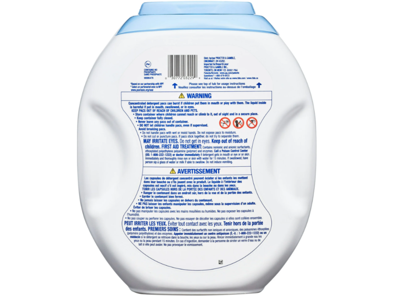 Tide Free & Gentle Laundry Detergent Pods, 112 Loads, 94 oz/2.67 kg