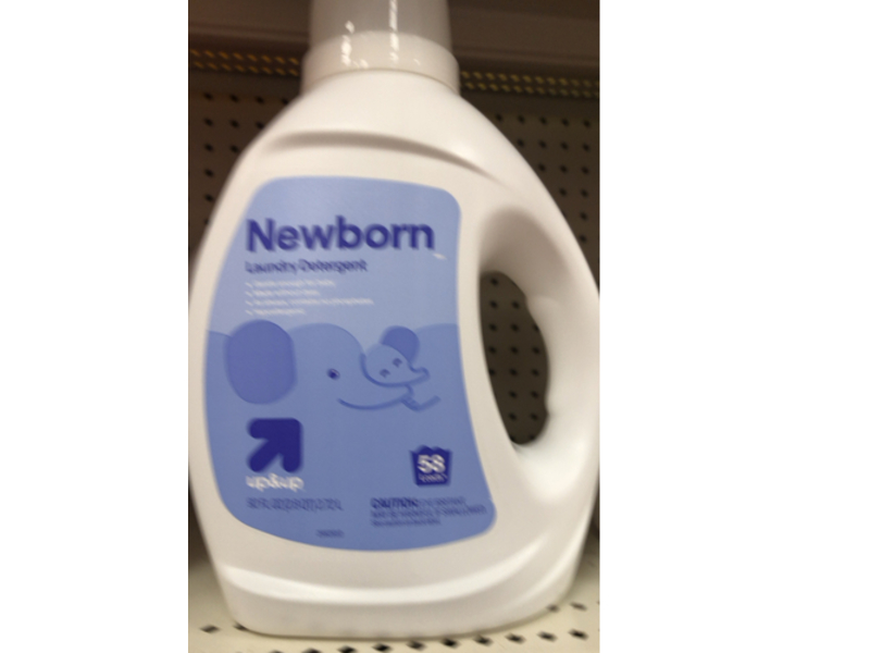 Up & Up Newborn Laundry Detergent, 58 Loads, 92 fl oz/2.72 L
