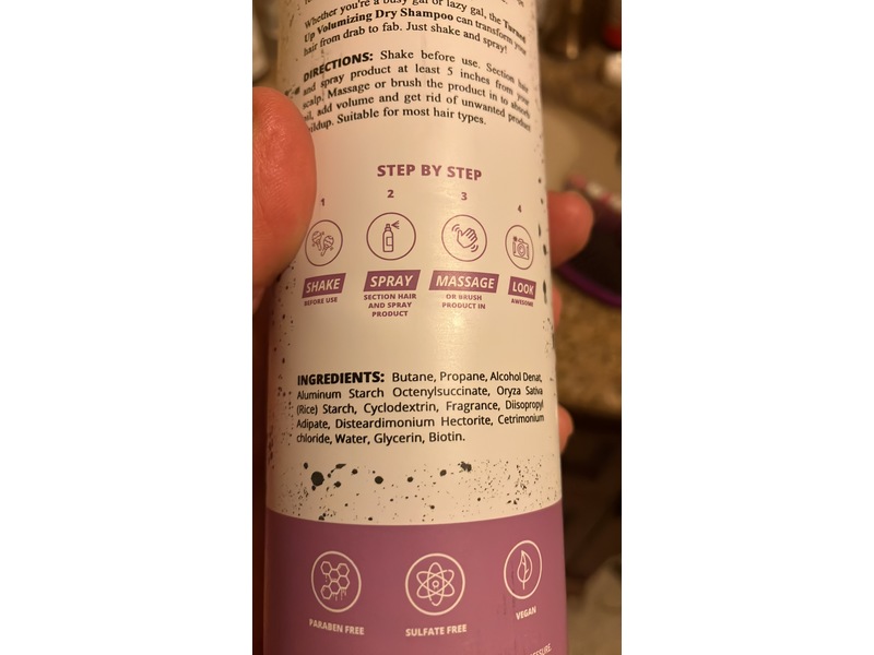 Foxybae No Fox Given Turned Up Volumizing Dry Shampoo, 7 fl oz/207 mL