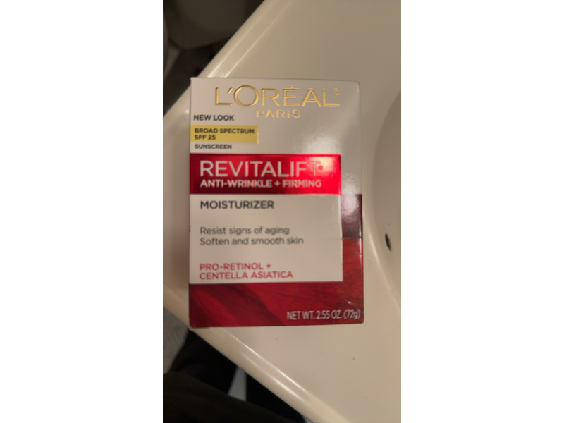 L'oreal Paris Revitalift Anti Wrinkle Firming Day Cream, SPF 25, 1.7 oz/48 g