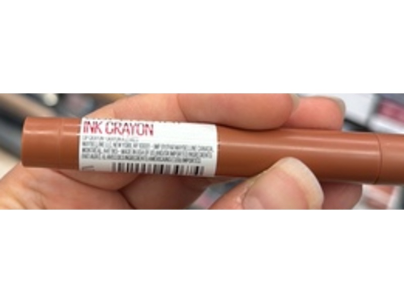 Maybelline Super Stay Ink Crayon Matte Lipstick, 160 Stop At Nothing, 0.04 oz