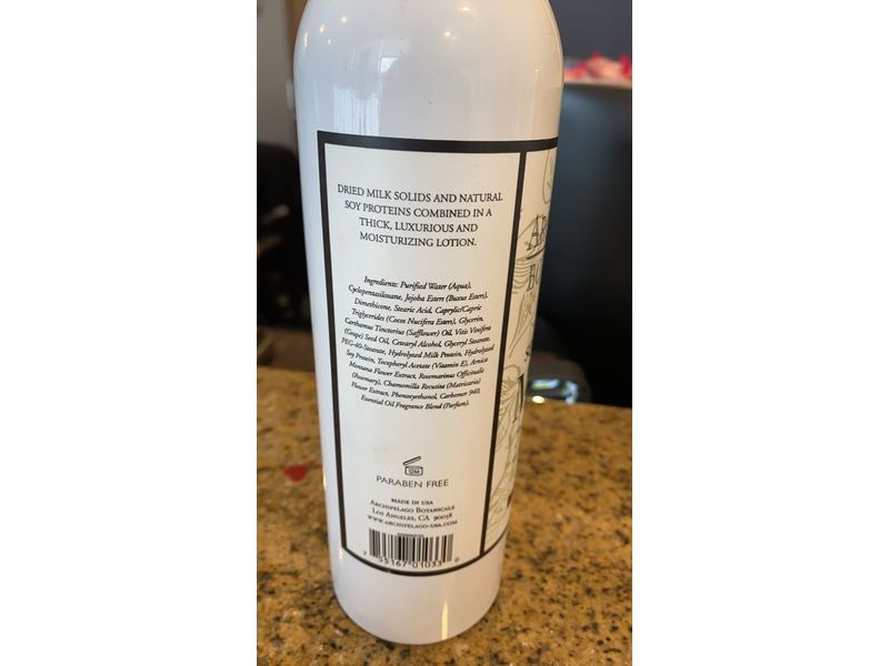 Archipelago Botanicals Lotion, Soy Milk,18 fl oz/532 mL