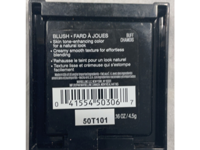 Maybelline Fit Me Blush, Buff Chamois, 0.16 oz/4.5 g