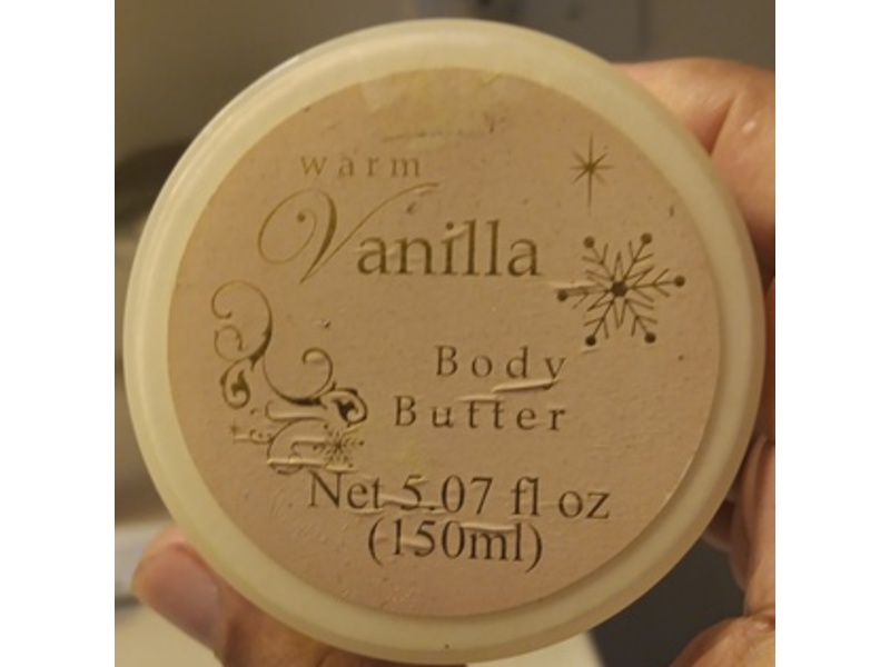 Wink Bath & Body Warm Vanilla Body Butter, 5.07 fl oz/150 mL