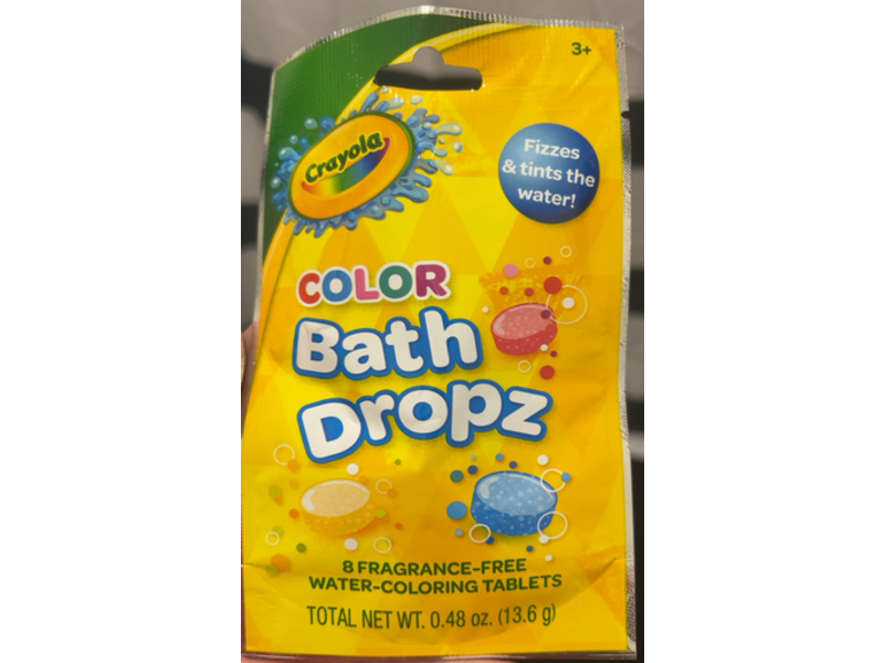 Crayola Color Bath Drops, 0.48 oz/13.6 g