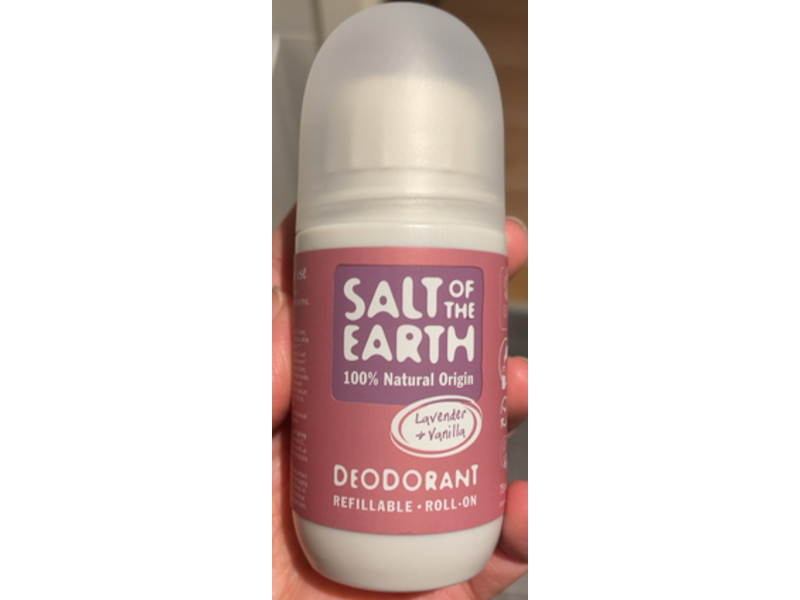 Salt Of the Earth Roll On Deodorant, Lavender & Vanilla, 2.35 fl oz/75 mL