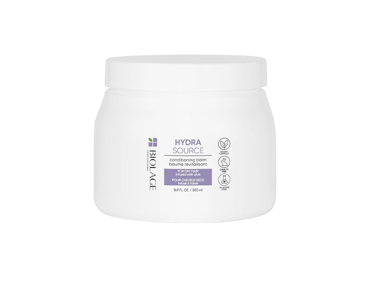 Biolage Hydra Source Conditioning Balm, Aloe, 16.9 fl oz/500 mL
