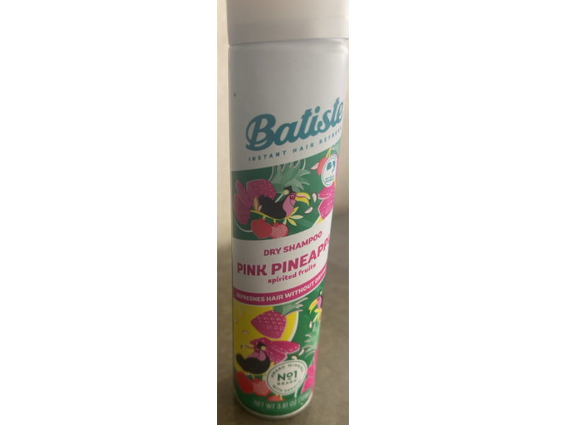 Batiste Dry Shampoo, Pink Pineapple, 3.81 oz/108 g