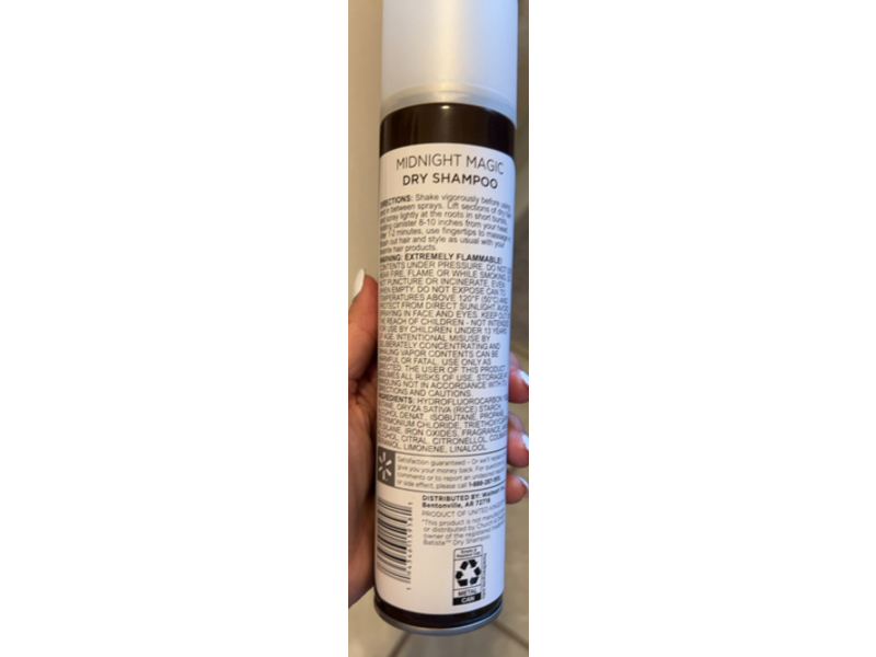 Equate Beauty Midnight Magic Dry Shampoo, 5.71 fl oz/170 mL